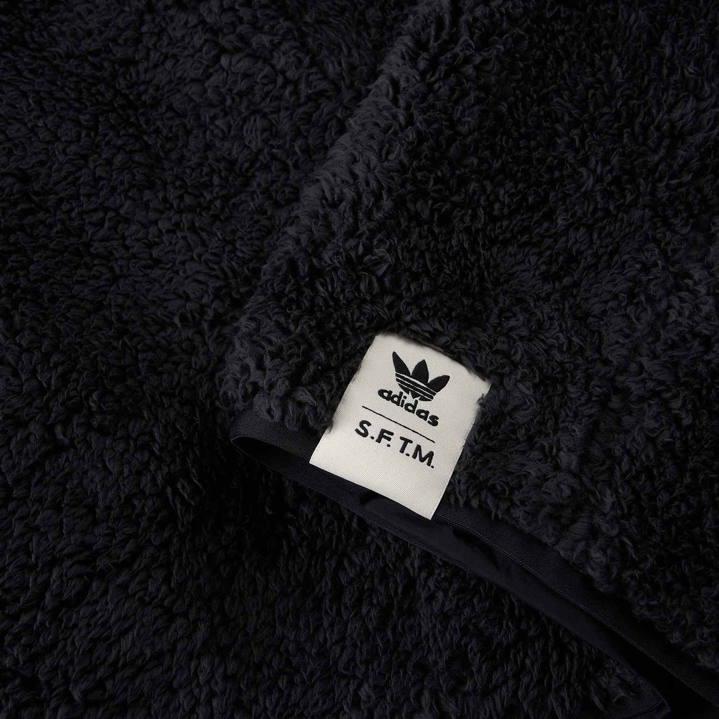 adidas x song for the mute fleece jacket (black)
