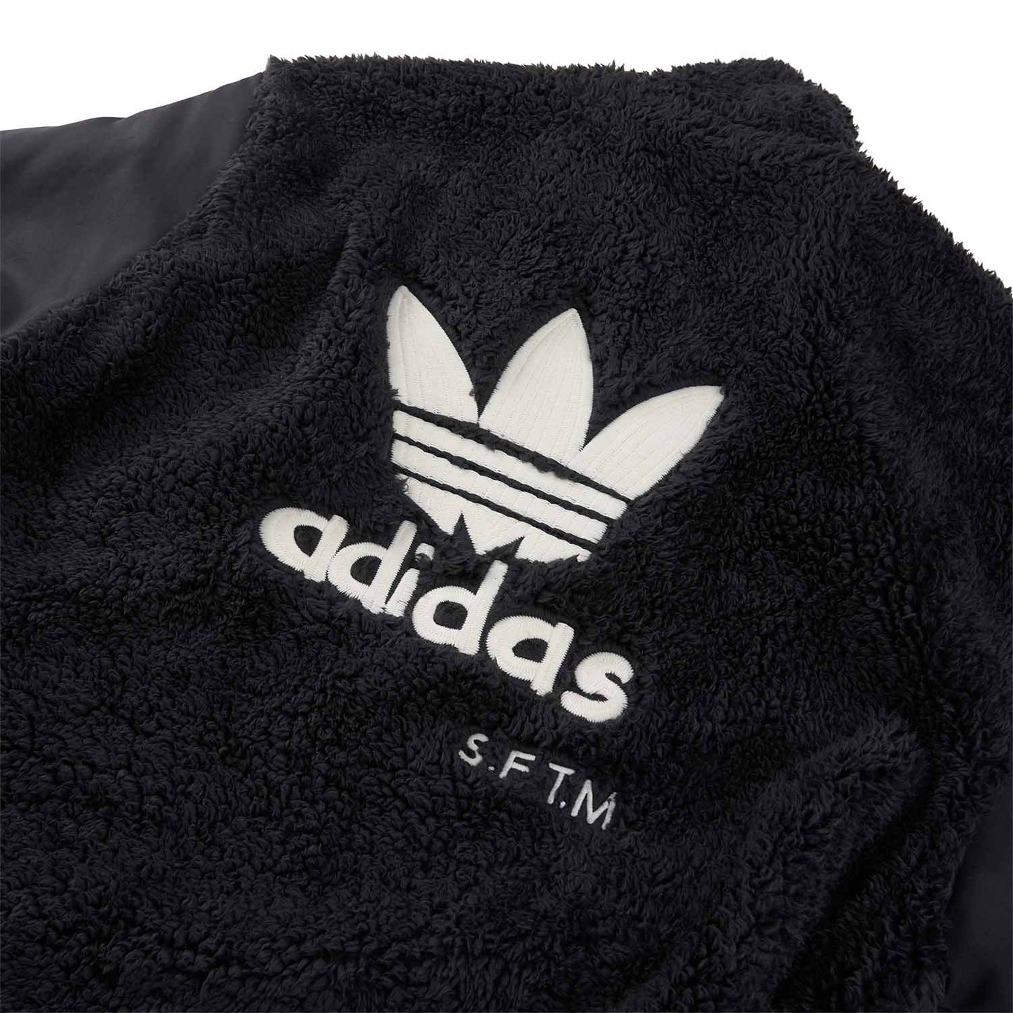 adidas x song for the mute fleece jacket (black)