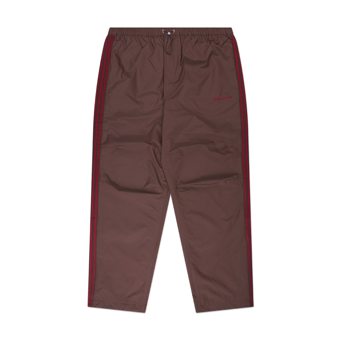 adidas x wales bonner nylon track pants (brown)