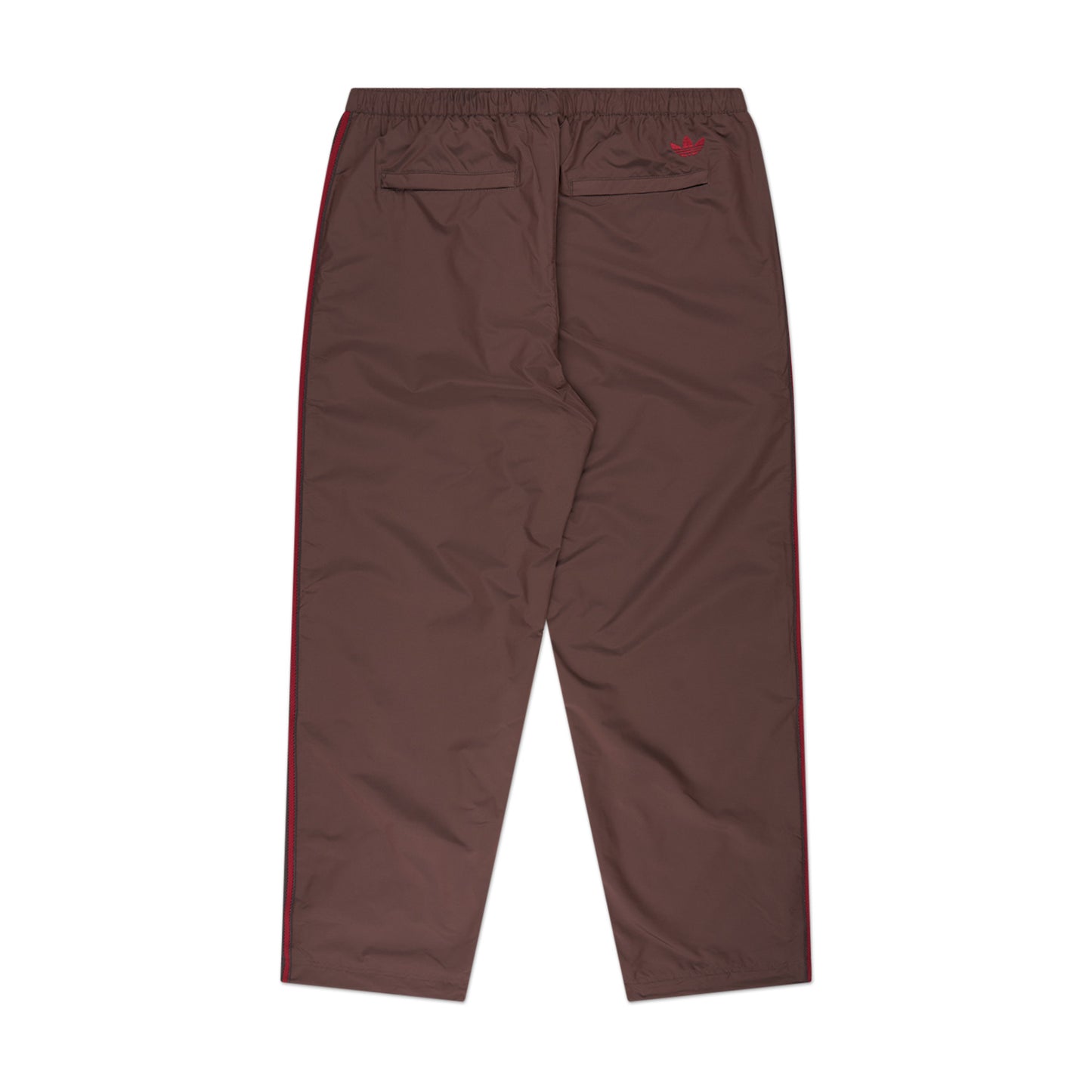 adidas x wales bonner nylon track pants (brown)