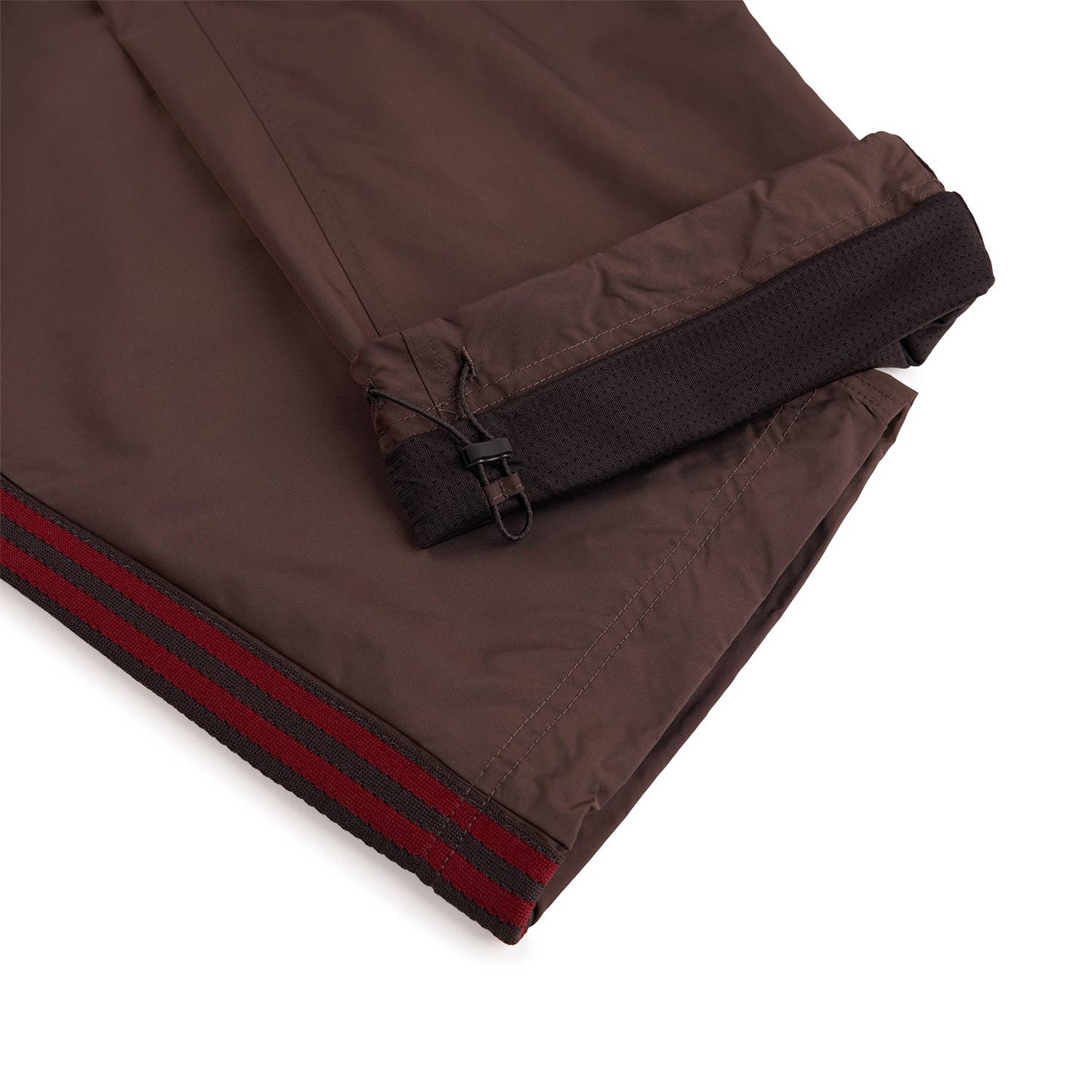 adidas x wales bonner nylon track pants (brown)