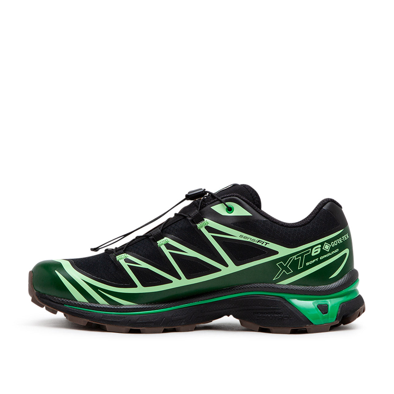 salomon xt-6 gtx (black / eden / green ash) L47292100 - a.plus store