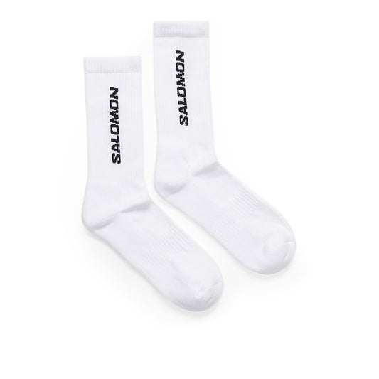 salomon socks everyday crew 3-pack (white)