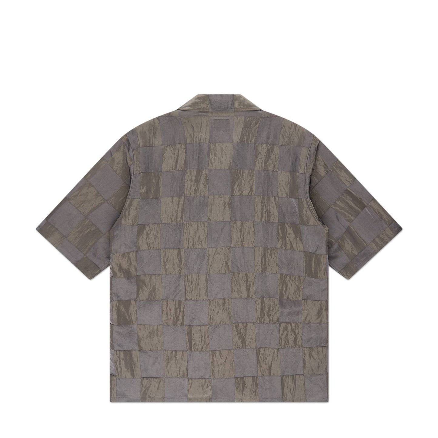 needles cabana checker shirt (grey)