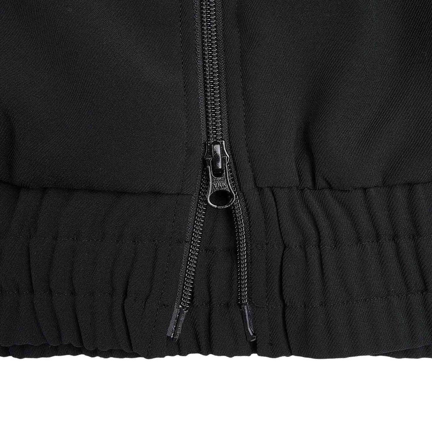 needles fringe track jacket (black)