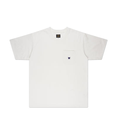 needles crew neck t-shirt (white)