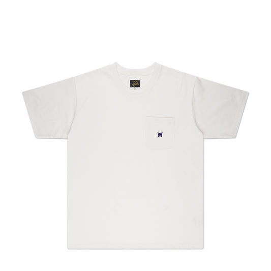 needles crew neck t-shirt (white)