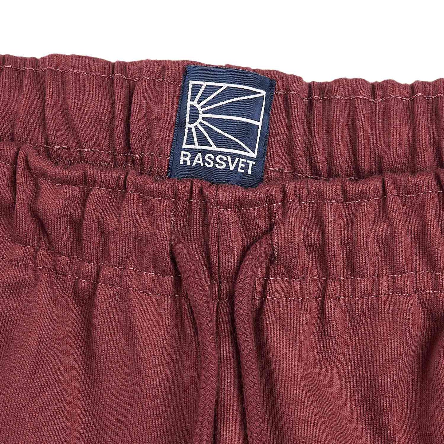 rassvet logo joggers knitted (burgunder)