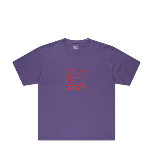 rassvet big logo t-shirt (lila)