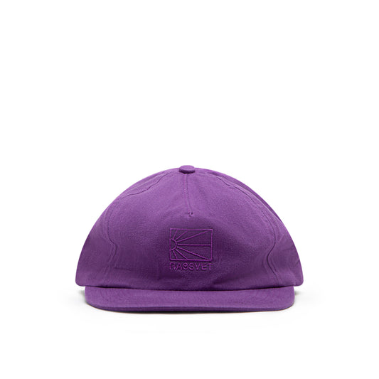rassvet 5-panel logo cap (purple)