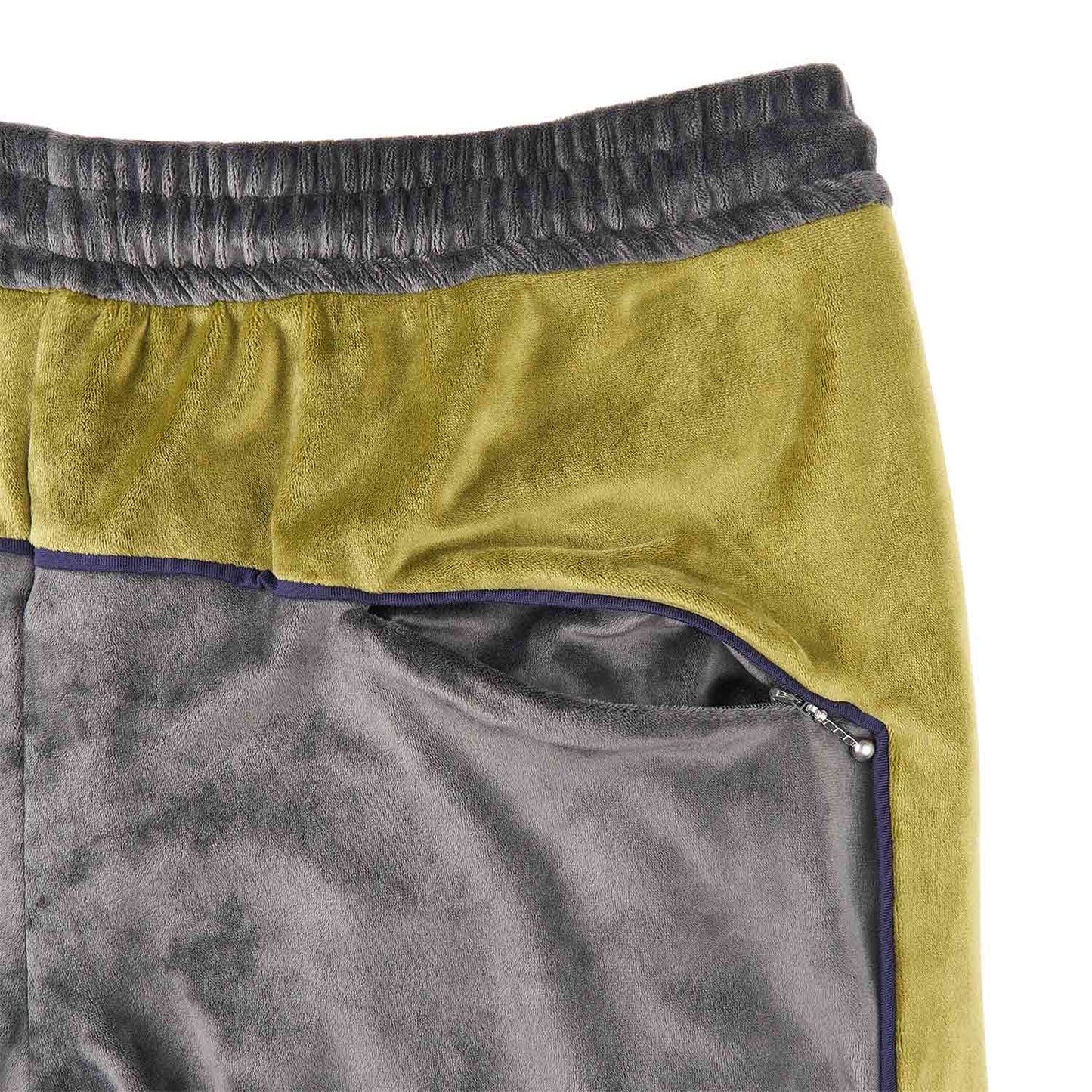rassvet racer trousers (grey / green)