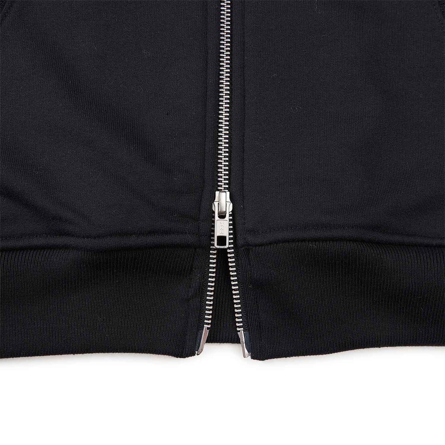rassvet mini logo zip hoodie (schwarz)