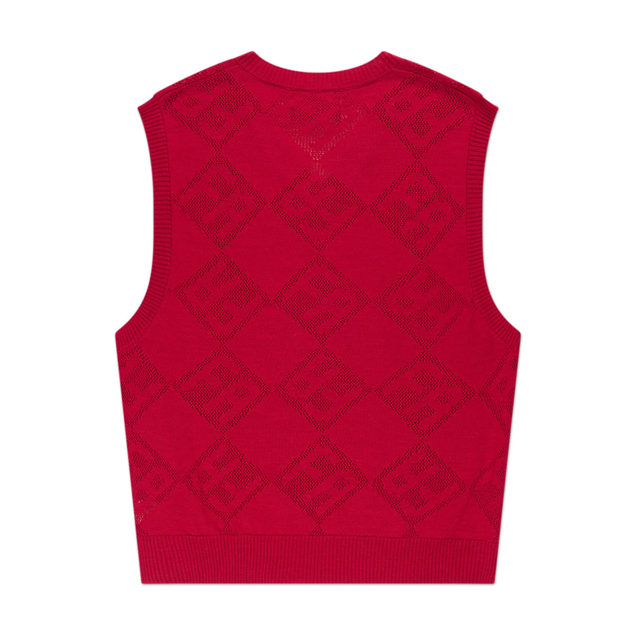 fucking awesome letter square vest (red)