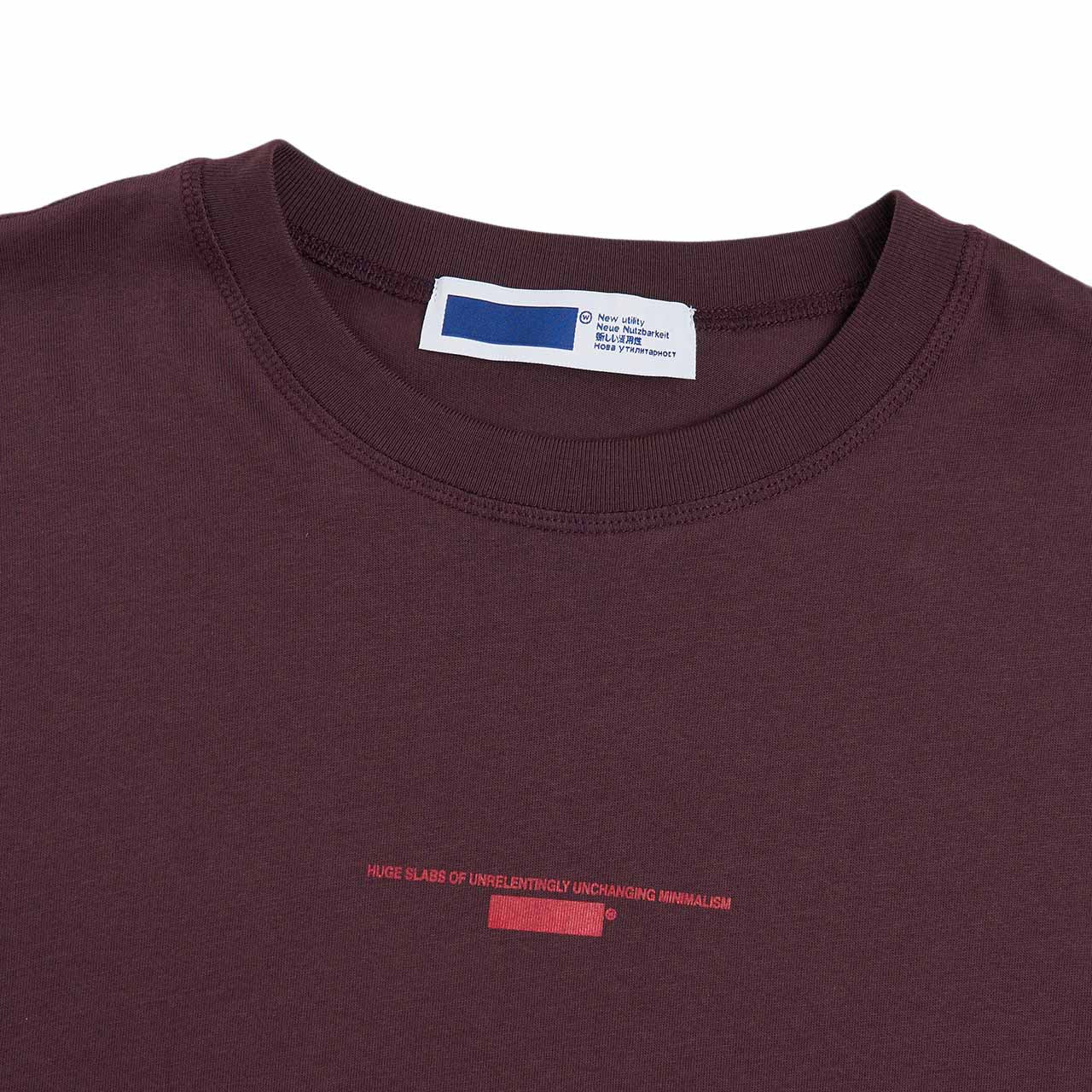 affxwrks slab t-shirt (crimson)