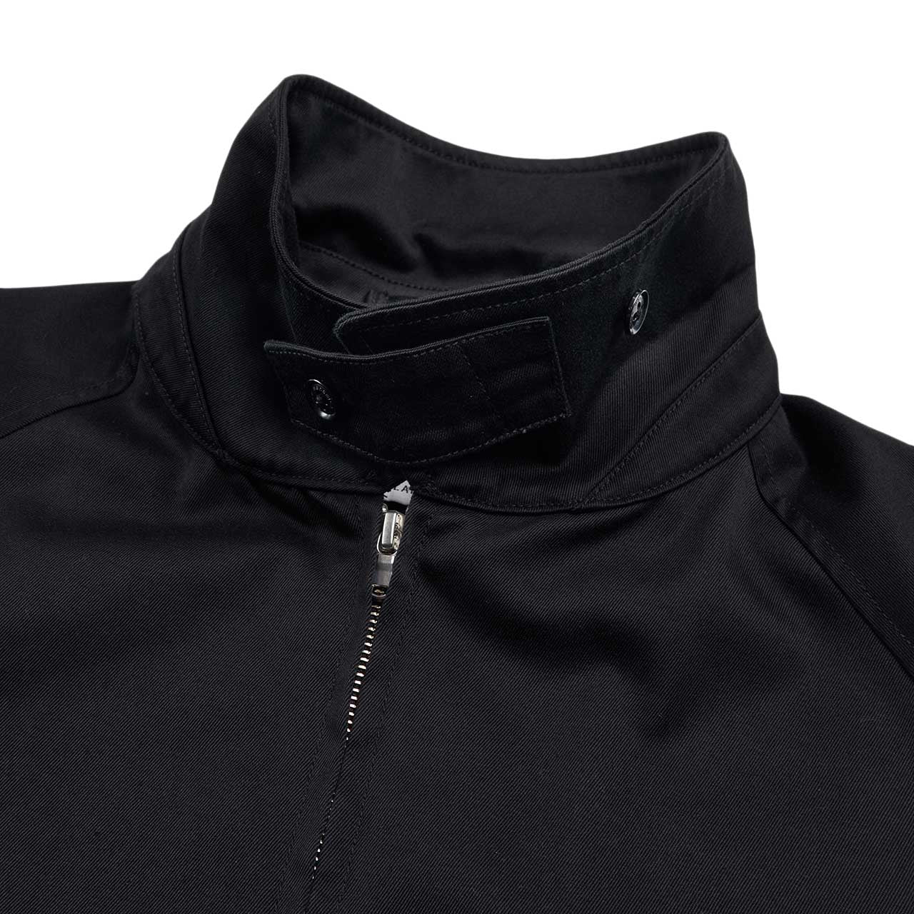 nanamica infinium chino crew jacket (black) - a.plus store