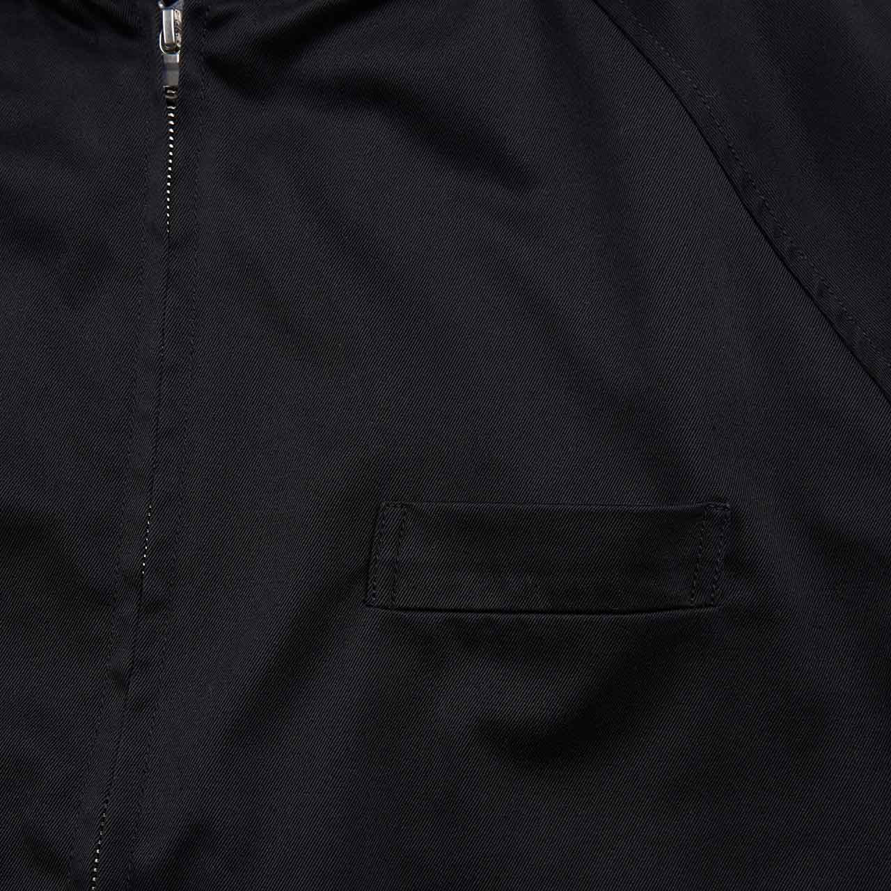 nanamica infinium chino crew jacket (black) - a.plus store