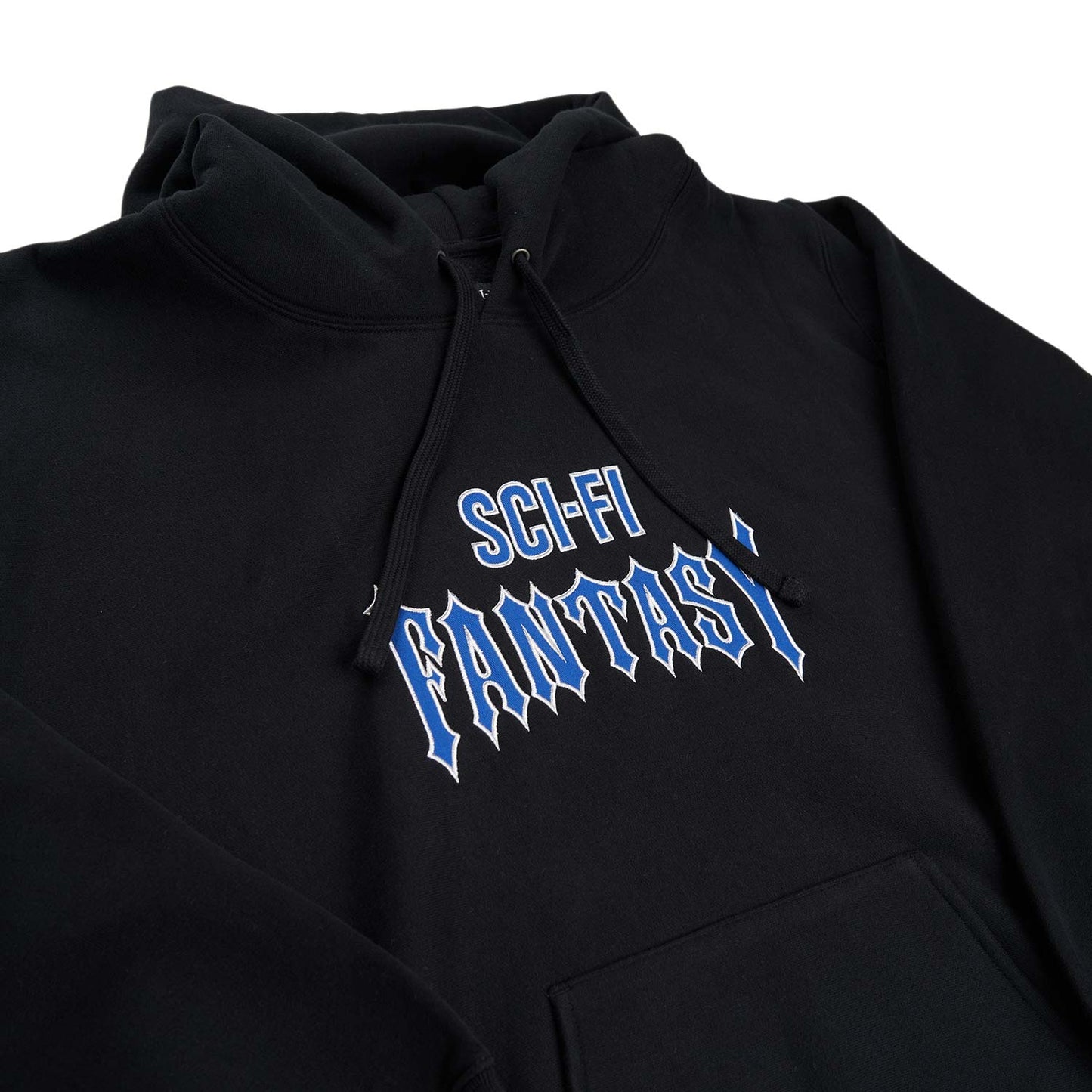 sci-fi fantasy biker hoodie (black)