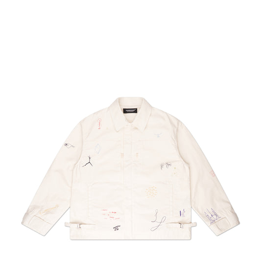 undercover blouson (creme)