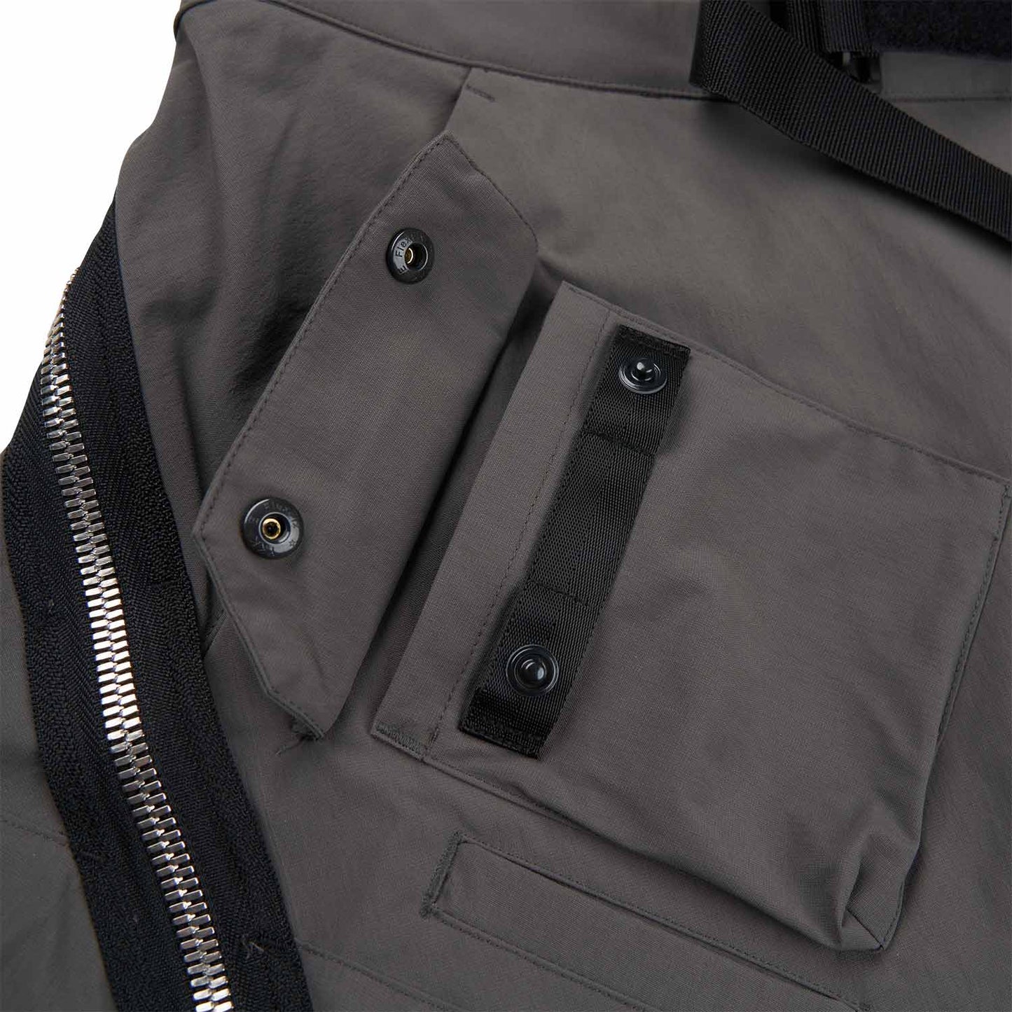 acronym p30al-e encapsulated ultrawide cargo trouser (gray)