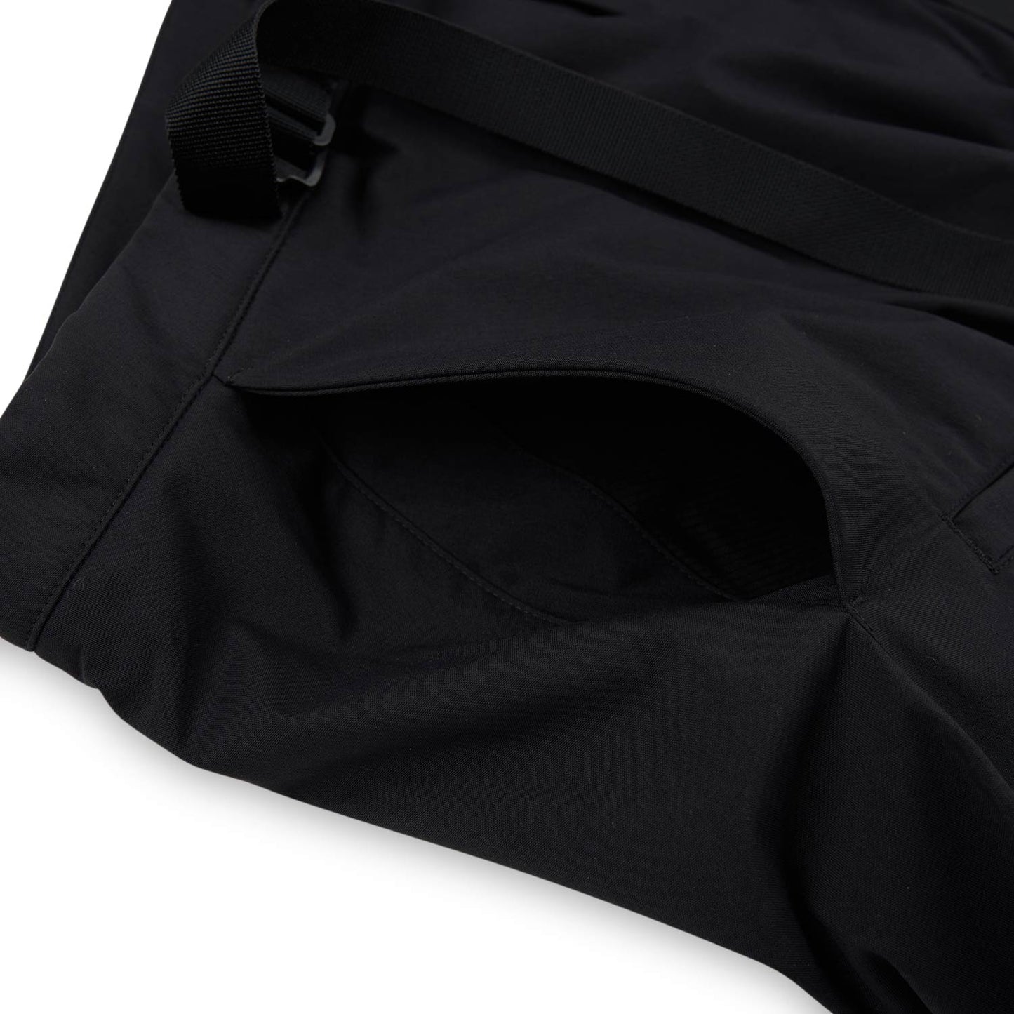 acronym p30bl-e encapsulated ultrawide trouser (black)