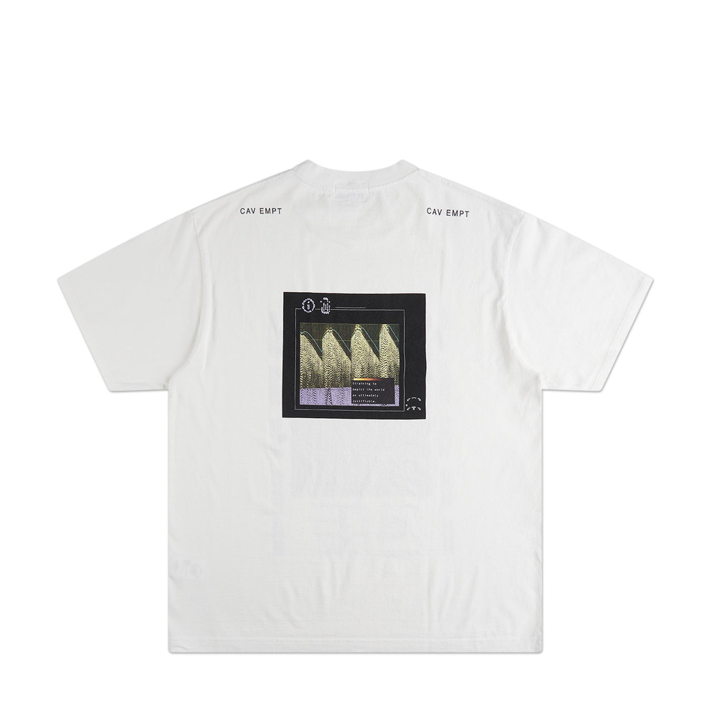 cav empt stair ct t-shirt (white)