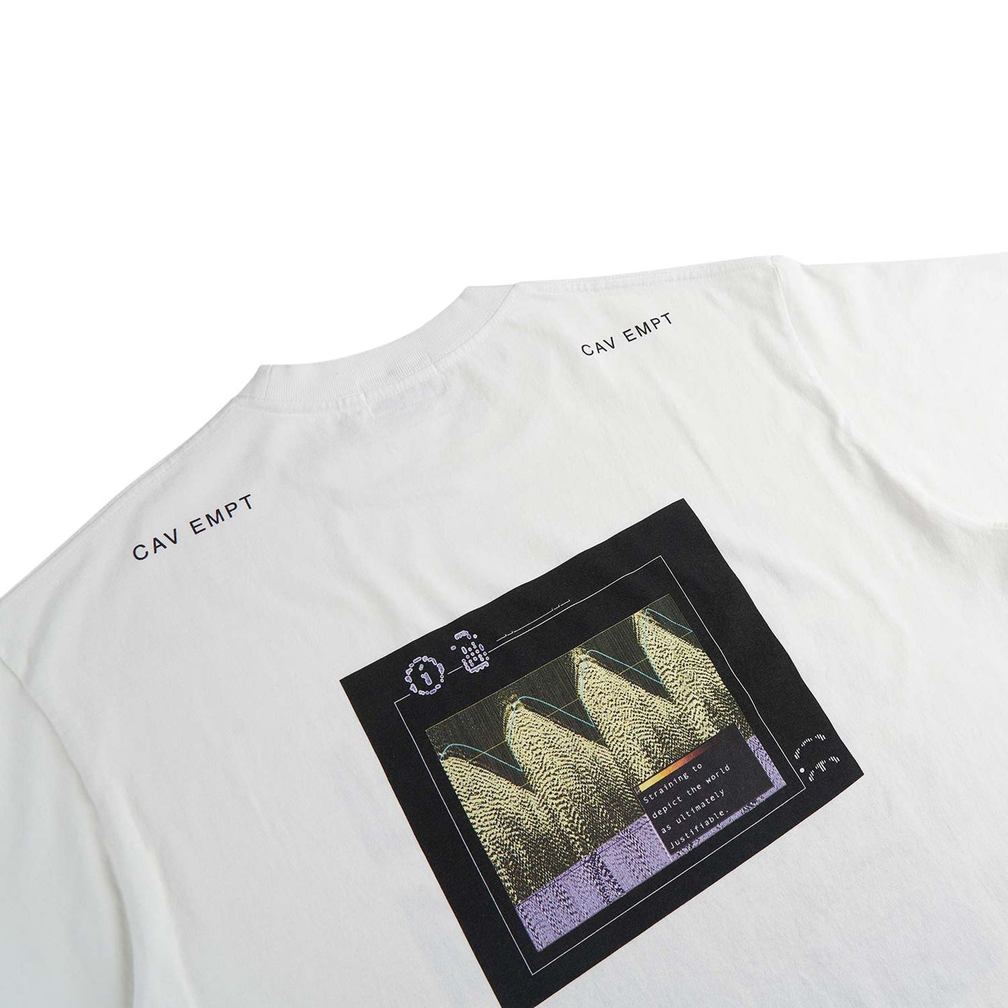 cav empt stair ct t-shirt (white)