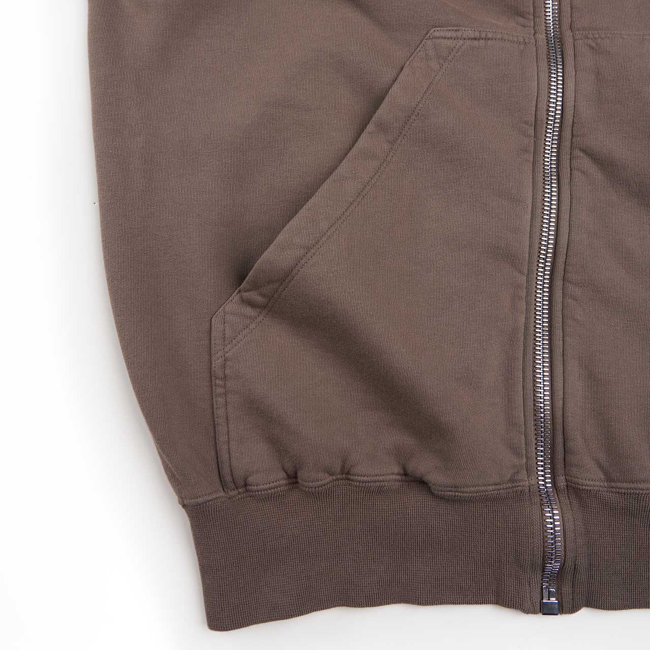 rick owens drkshdw mountain hoodie (brown)