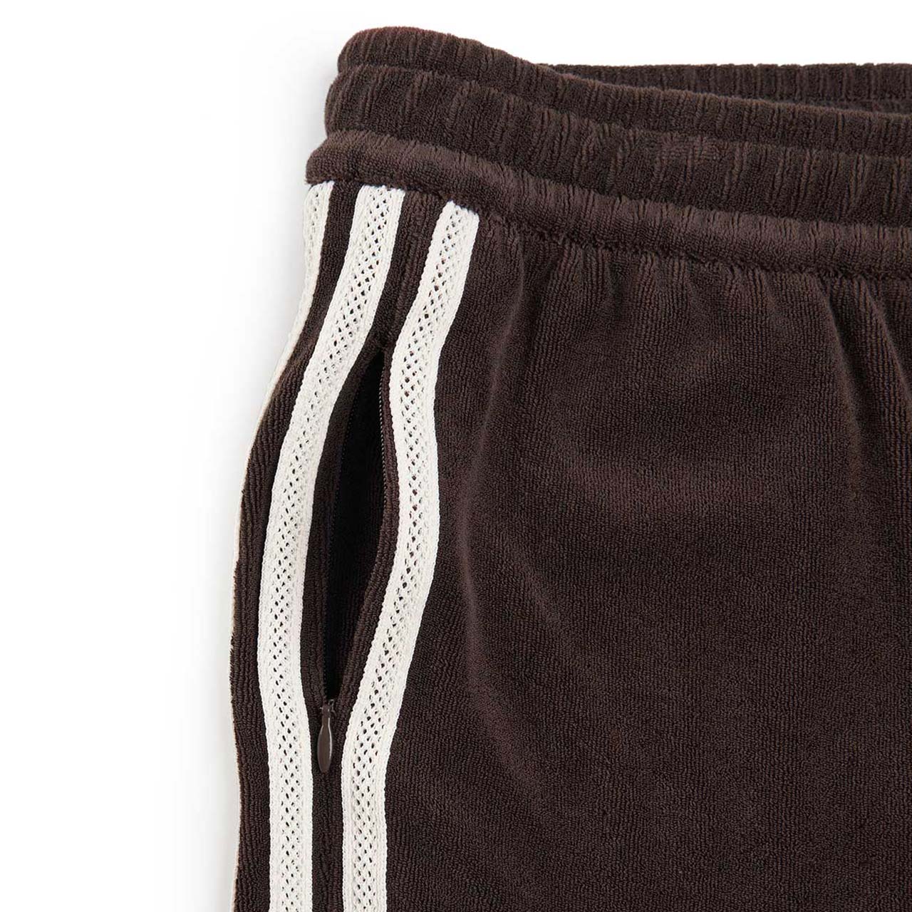 adidas x wales bonner towel shorts (braun)