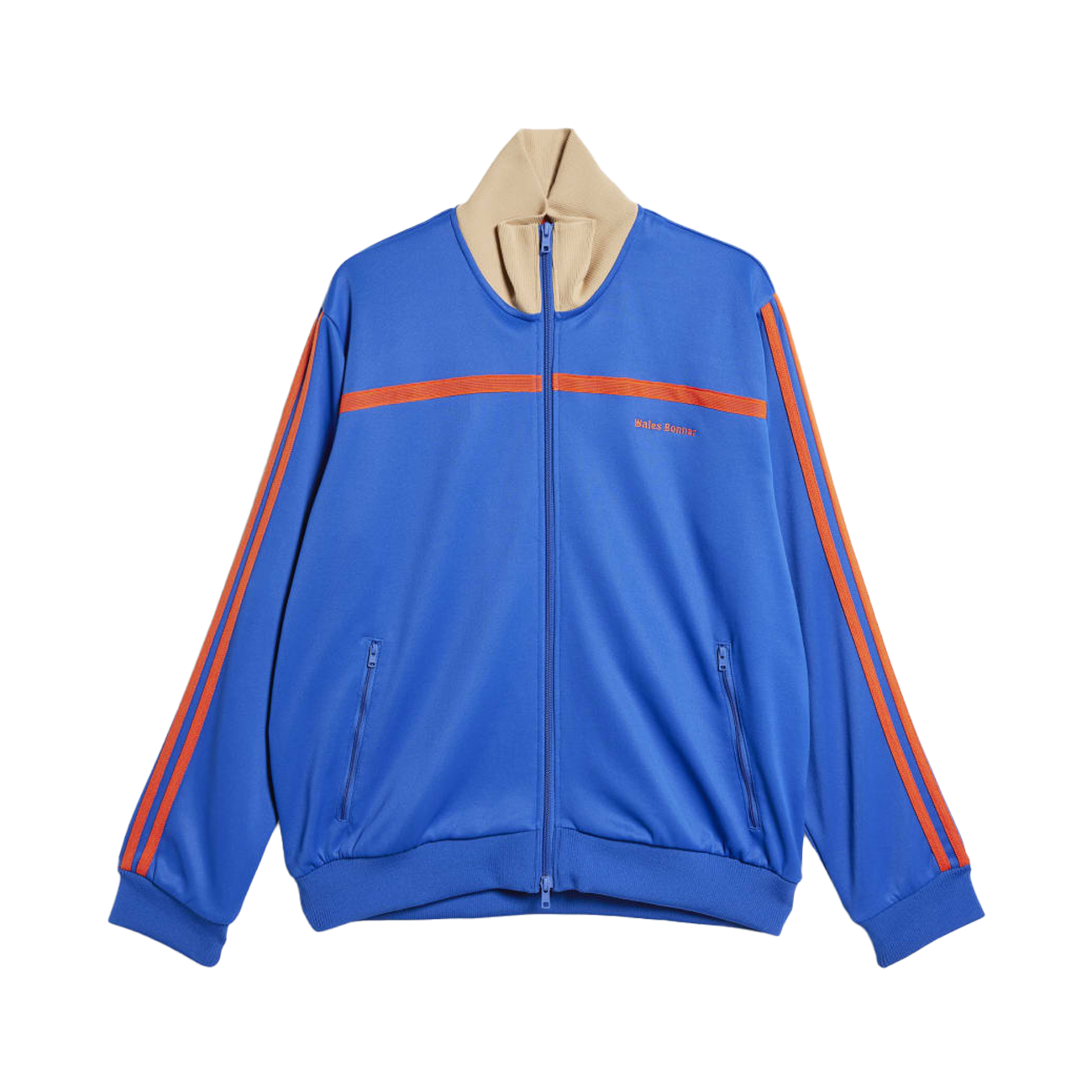 adidas x wales bonner jersey track top (team royal blue)