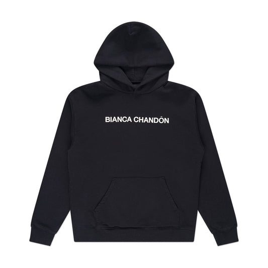 bianca chandôn logo hoodie (black)