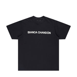 bianca chandôn logo shirt (black)