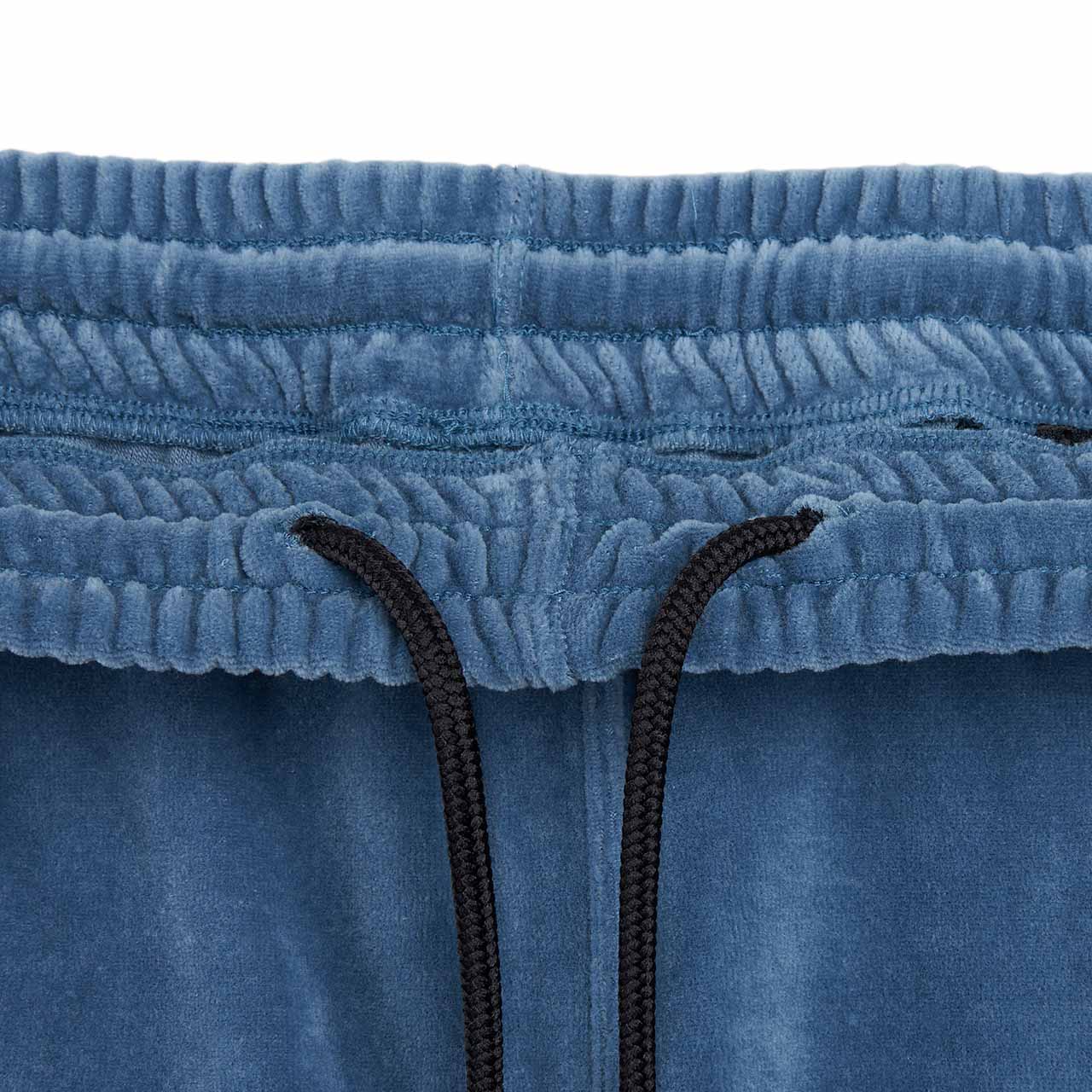 needles narrow velour track pant (blue grey)