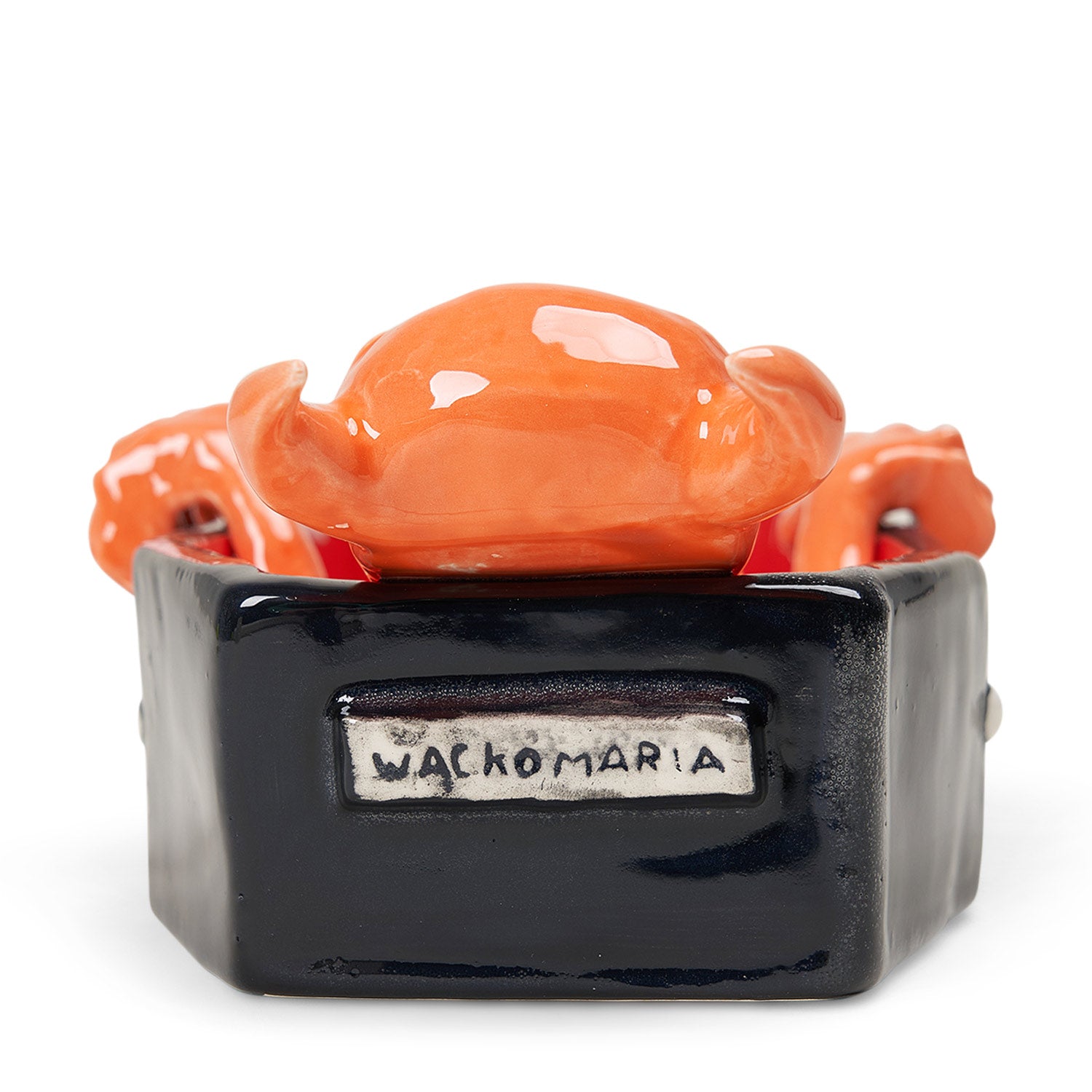 wacko maria neck face ashtray (orange) - a.plus store