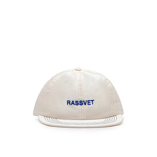 rassvet 6-panel logo cap (white)