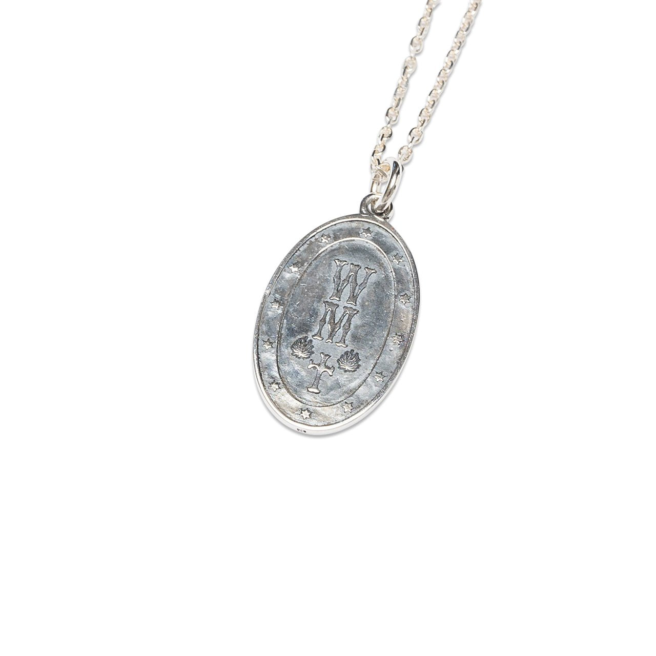 wacko maria "medai" necklace (type-1) (silver) - wmgp-nl01 - a.plus - Image - 2
