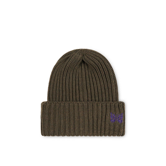 needles watch cap (olive)