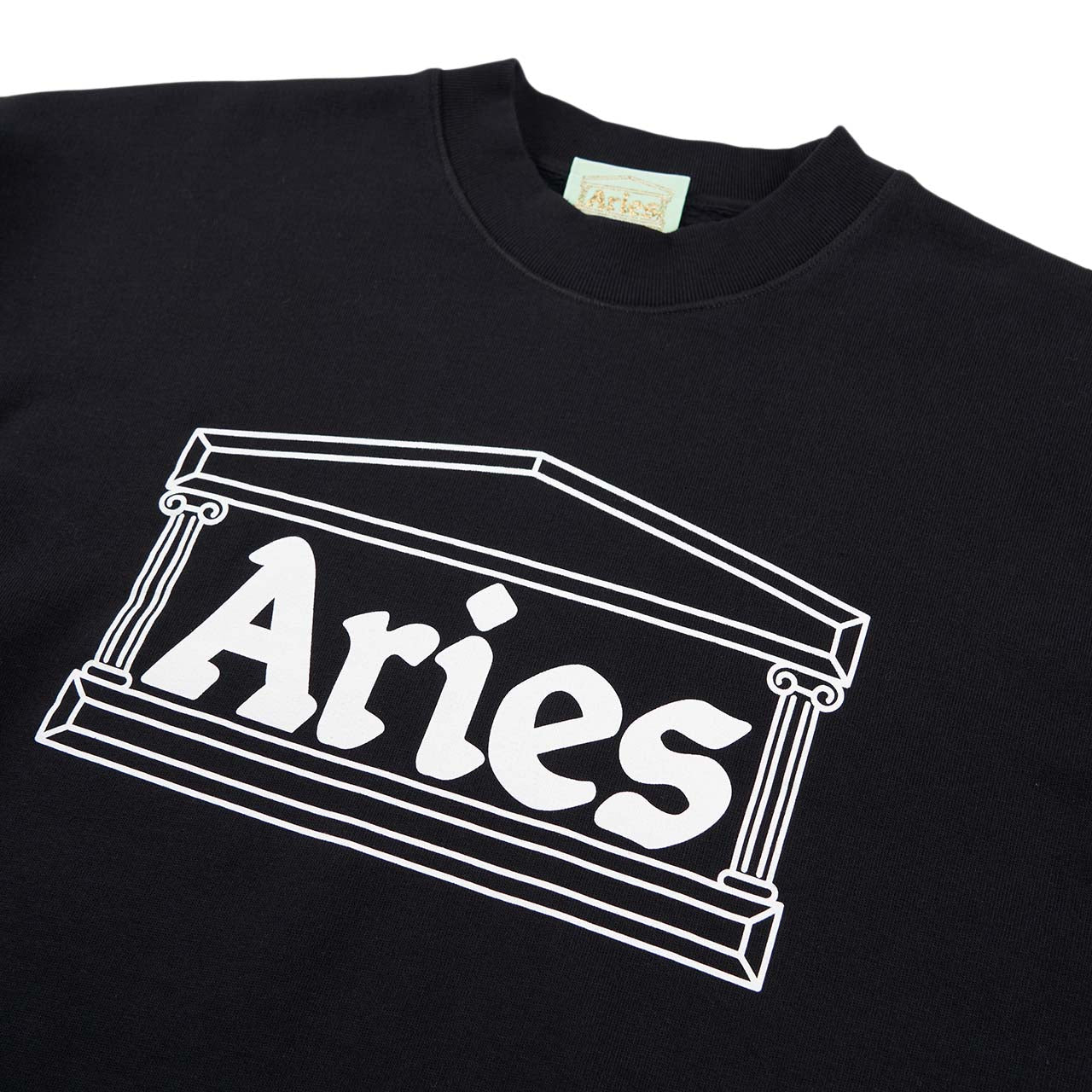 aries column sweatshirt (black)