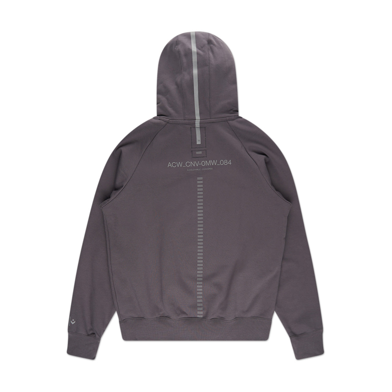 Grey converse discount zip up hoodie