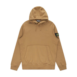 stone island hooded sweatshirt (dark beige)