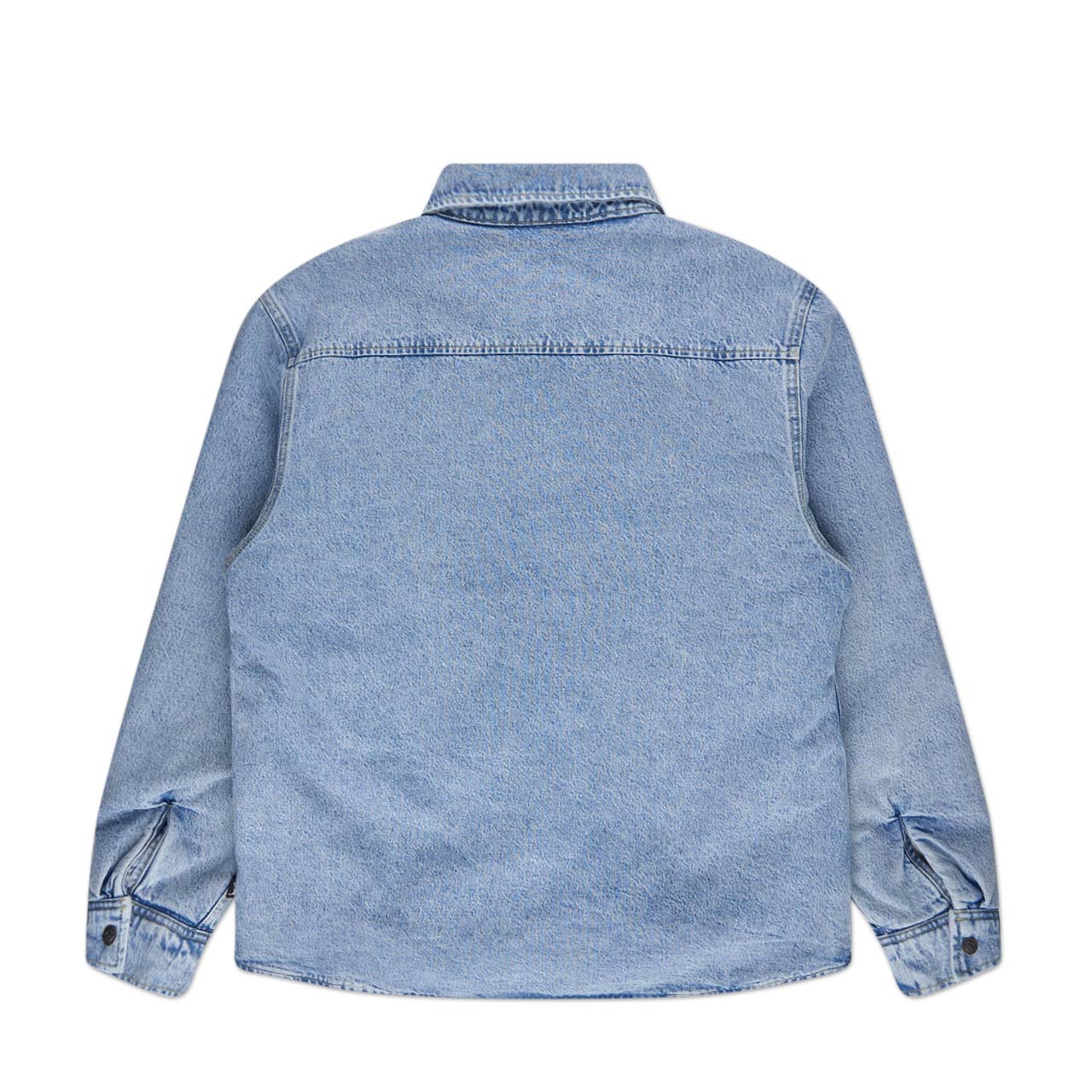Men's Relaxed Fit Denim Fleece Lined Snap-Front Shirt Jac - Glacier -  Ramsey Outdoor