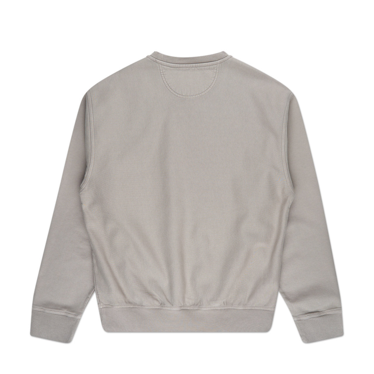 stüssy overdyed stock logo crew (sand)