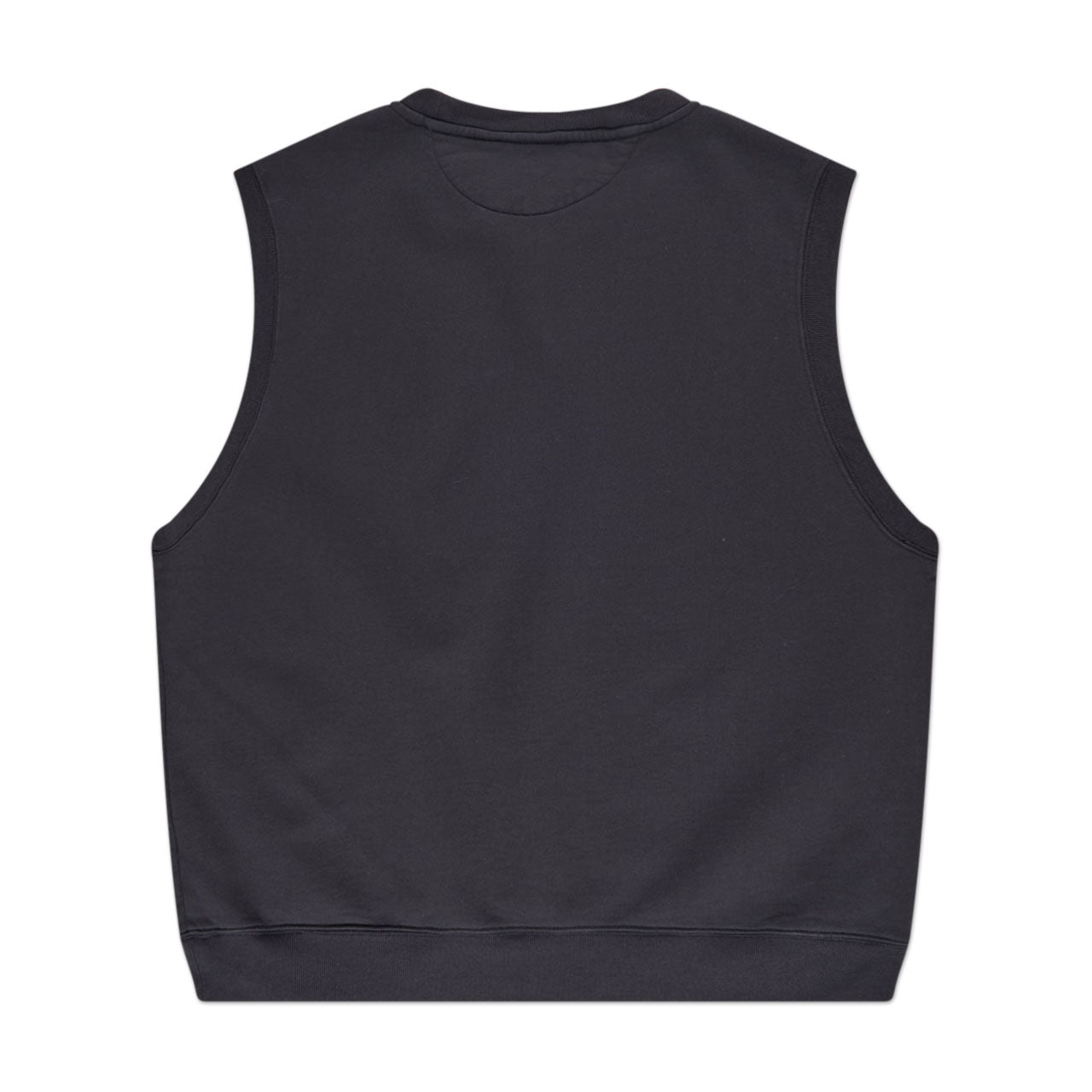 stüssy ss-link fleece vest (black) 118518-0001 - a.plus
