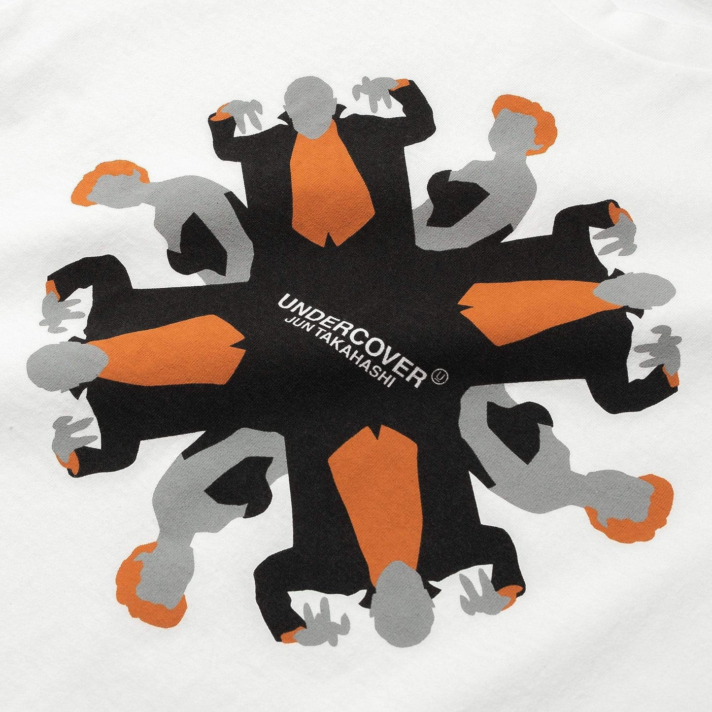 undercover vampire logo tailored t-shirt (white) - ucy3804 - a.plus - Image - 2