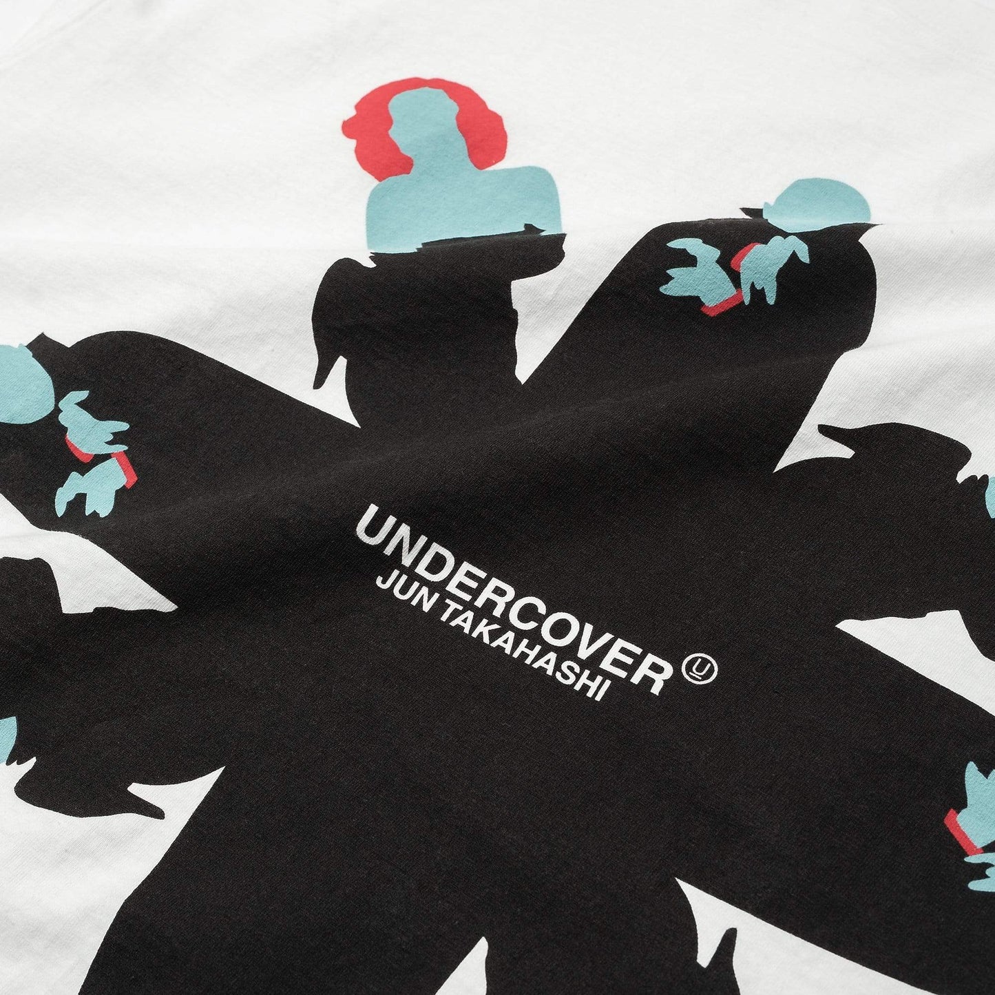 undercover vampire logo loose fit t-shirt (white) - ucy4893-3 - a.plus - Image - 2