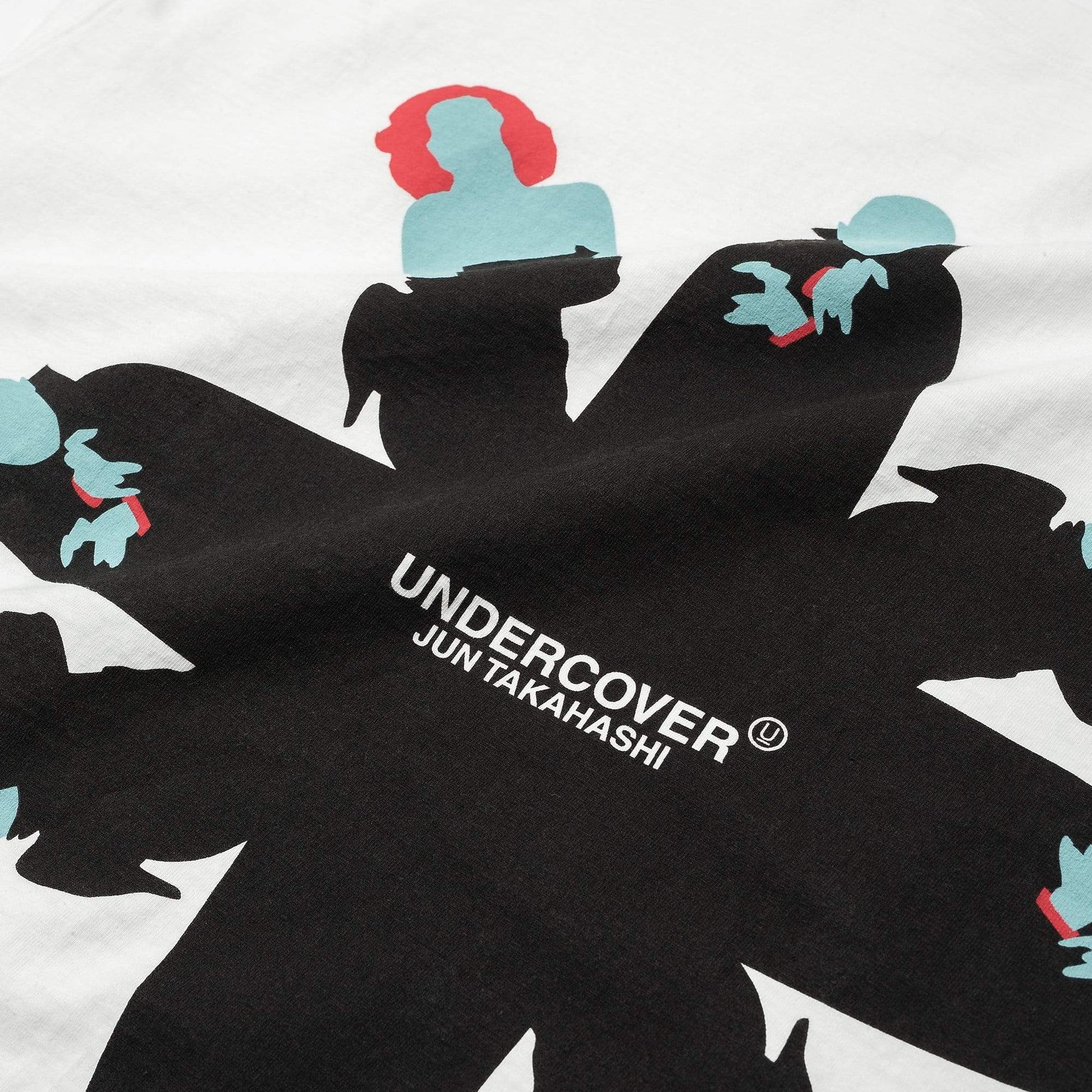 undercover vampire logo loose fit t-shirt (white) - ucy4893-3 - a.plus - Image - 2