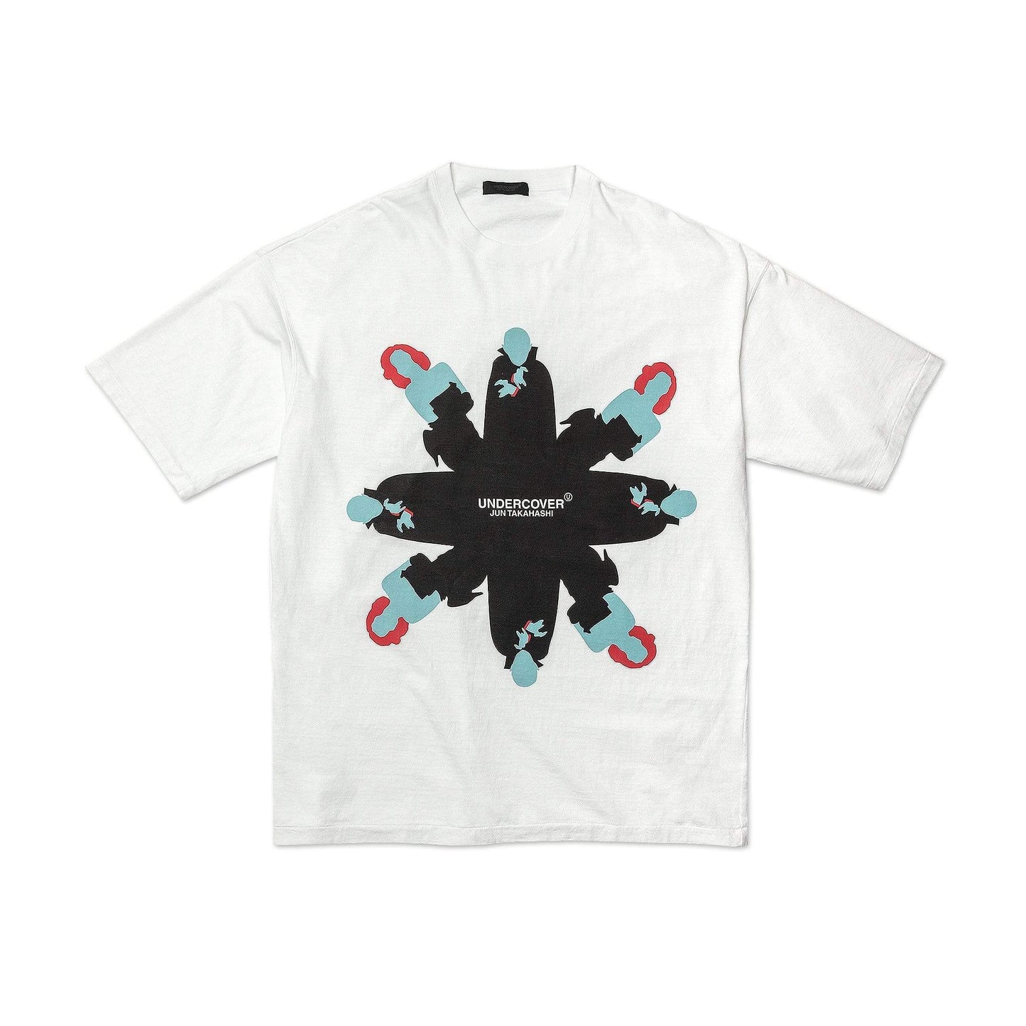 undercover vampire logo loose fit t-shirt (white) - ucy4893-3 - a.plus - Image - 1