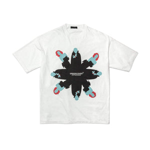 undercover vampire logo loose fit t-shirt (white) - ucy4893-3 - a.plus - Image - 1