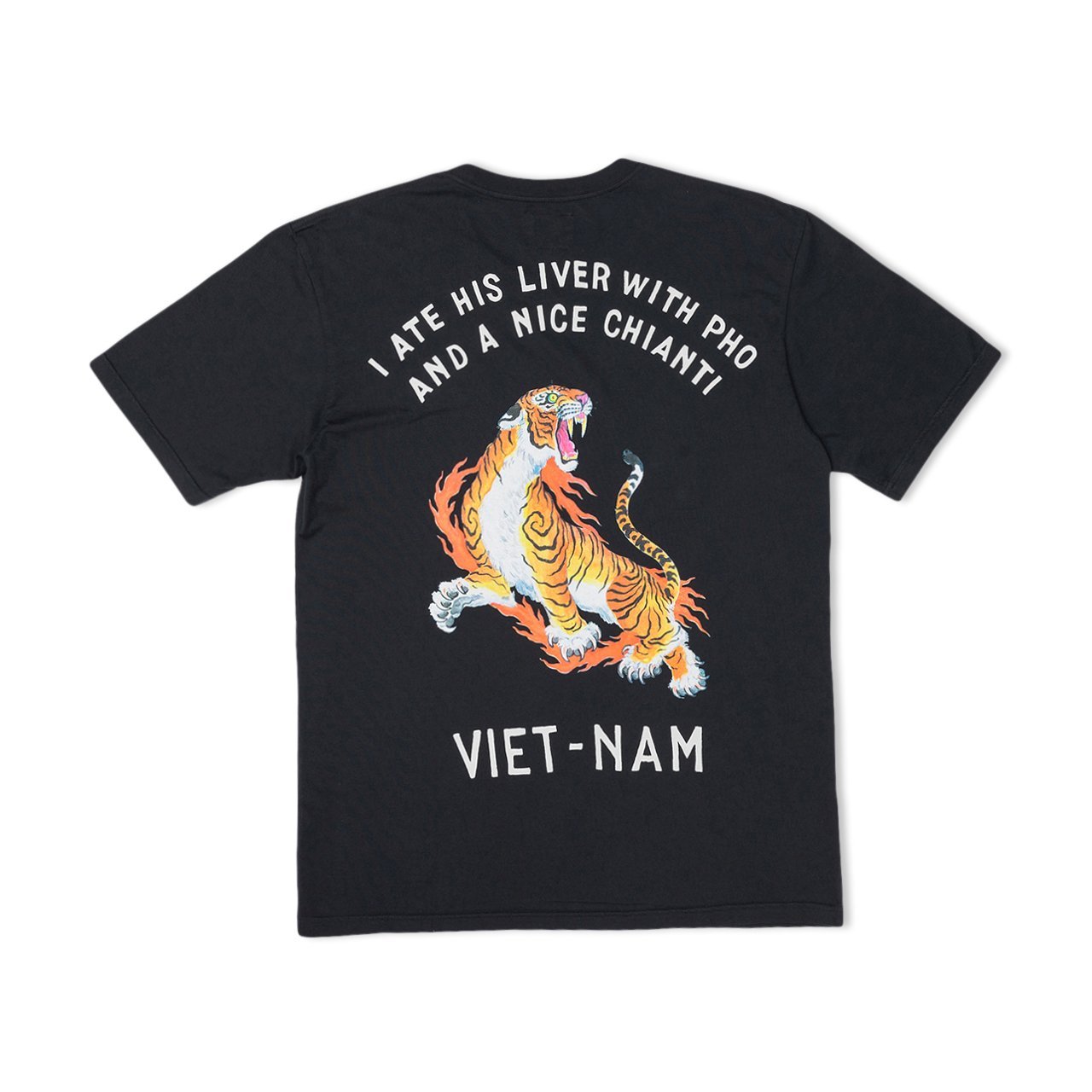 wacko maria timlehi standard crew neck t-shirt (type-1) (black) - timlehi-wm-st01 - a.plus - Image - 2