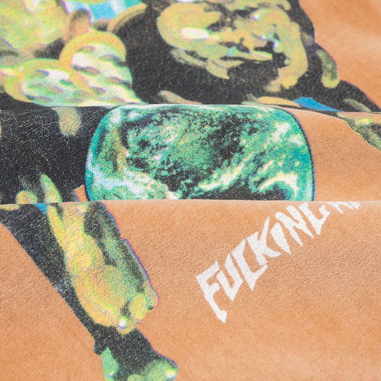 fucking awesome winged woman velvet work jacket (sand) - p702666-002 - a.plus - Image - 6