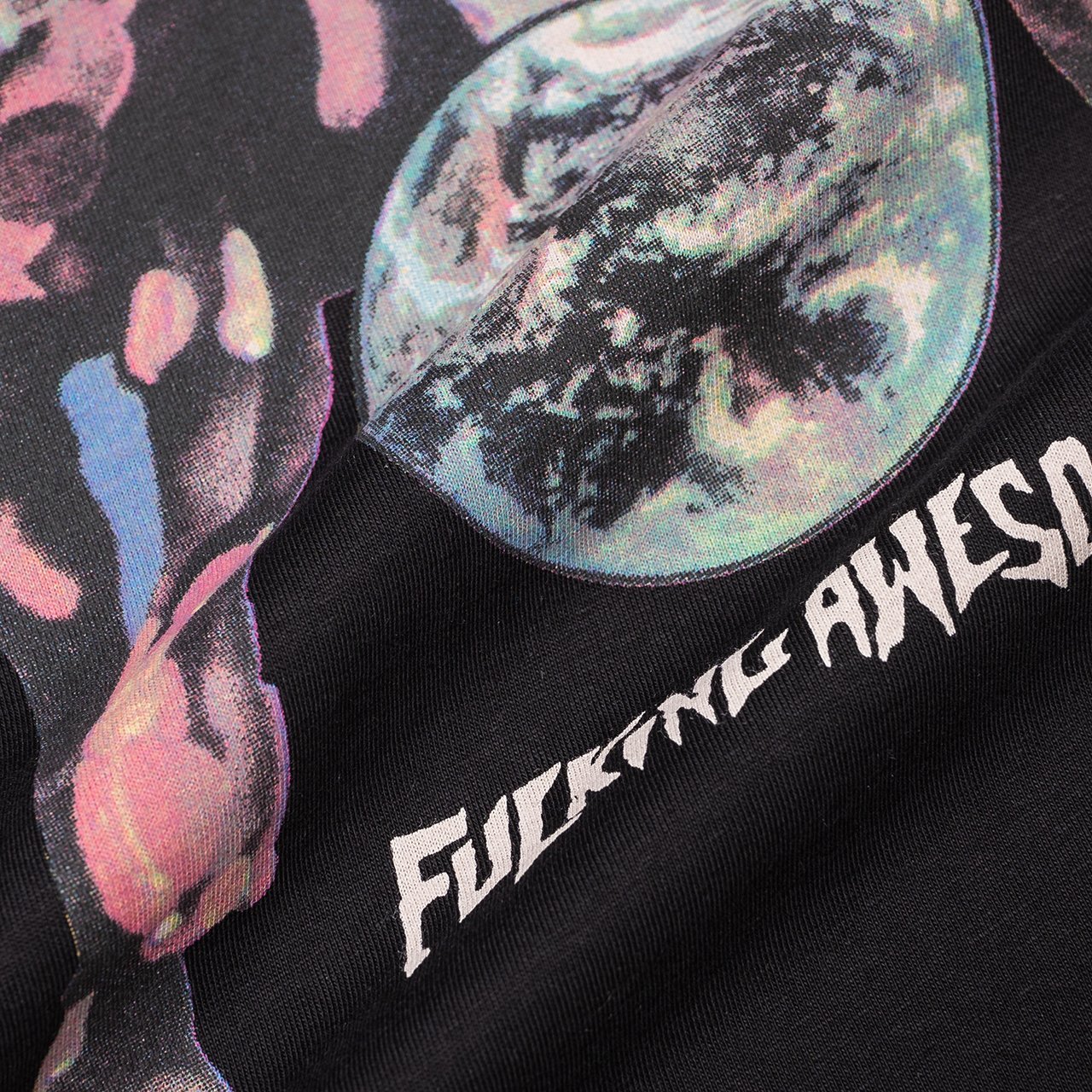 fucking awesome winged woman l/s tee (black) - p702650-002 - a.plus - Image - 3